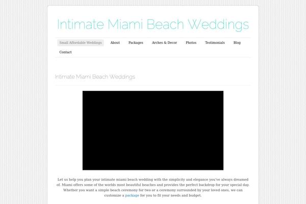 Forever theme site design template sample