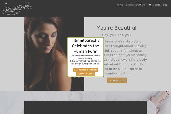 Layers theme site design template sample
