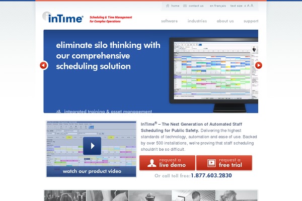 intimesoft.com site used Intime