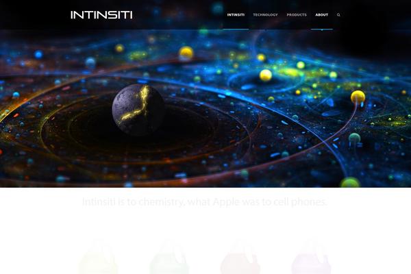 Supernova theme site design template sample