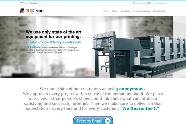 Maximus theme site design template sample