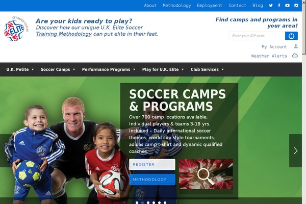 intlsoccerschools.com site used Ukelite