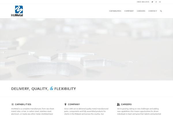 Mesmerize theme site design template sample