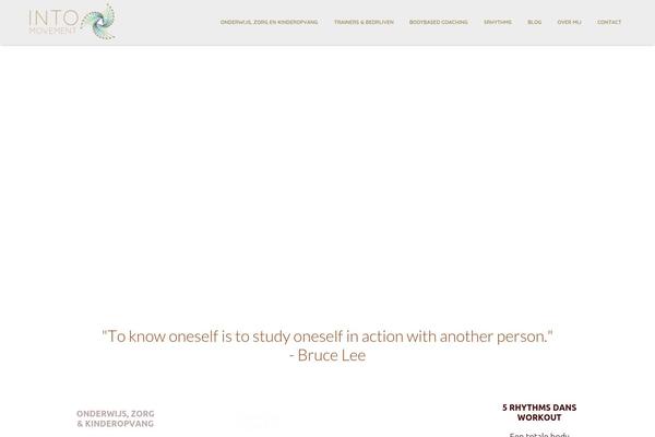 Polar theme site design template sample