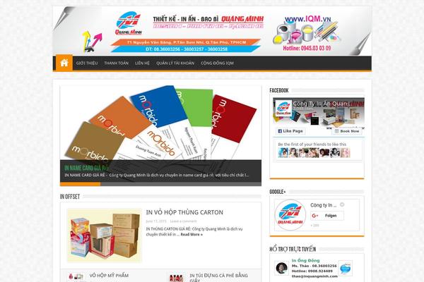 Sahifa theme site design template sample