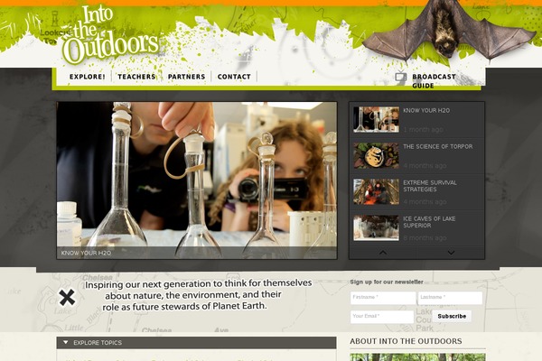 deTube theme site design template sample