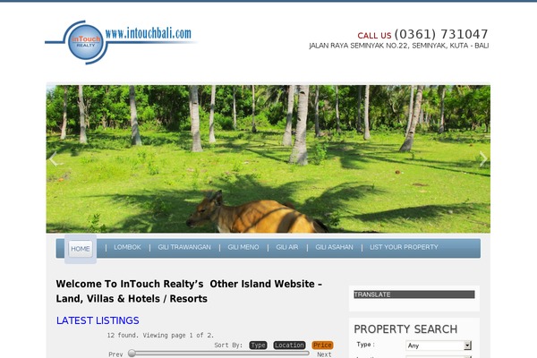 Denali theme site design template sample