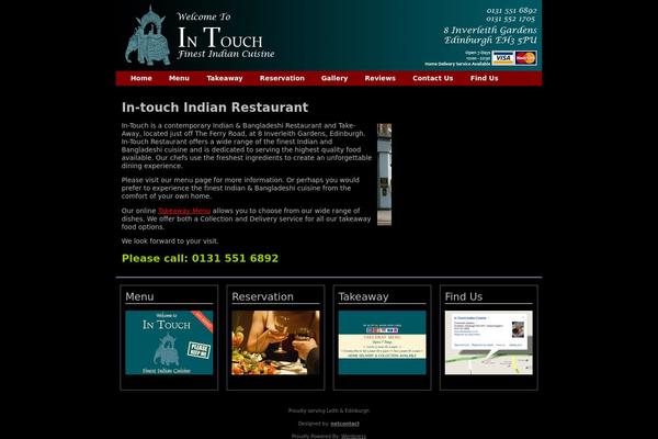 Smallbiz theme site design template sample
