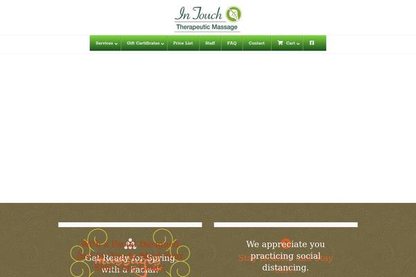 Site using Cornerstone plugin