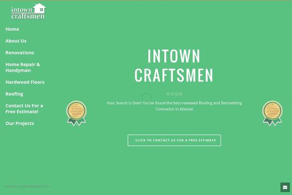 Jupiter theme site design template sample