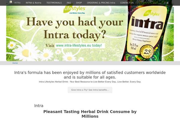 Full Frame theme site design template sample