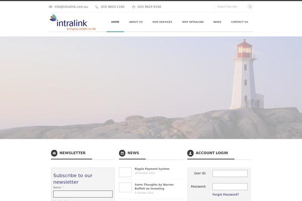 Goodwork theme site design template sample