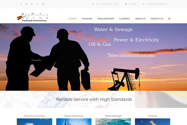 Site using Personal Contact Info Widget plugin