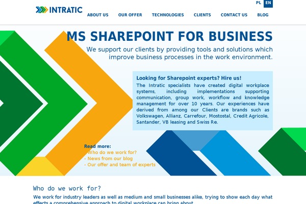 Site using Breadcrumb plugin