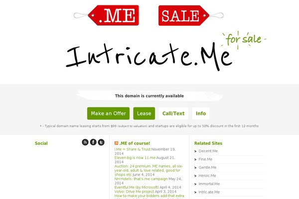 intricate.me site used Jinglydp