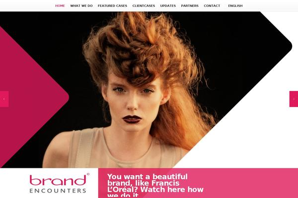 Scroller theme site design template sample