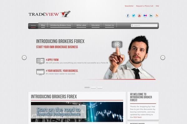 Balance theme site design template sample