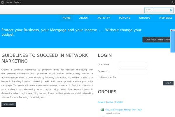 BP-Default theme site design template sample