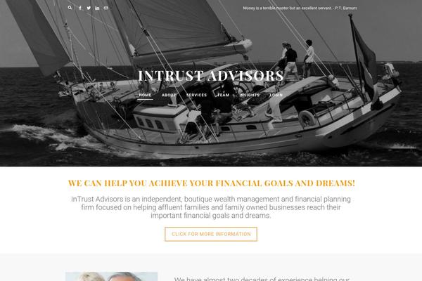 Ita theme site design template sample