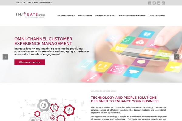 intuategroup.com site used Angel