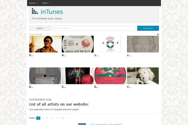intunes.ru site used Intunes