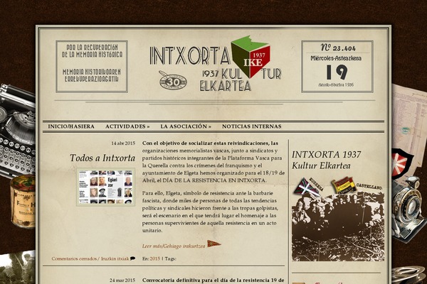 intxorta.org site used Inki_v.2.1