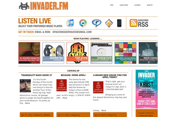 Test theme site design template sample