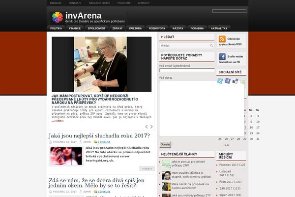 invarena.cz site used MH MusicMag