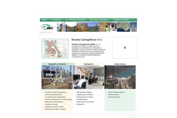 invar theme websites examples
