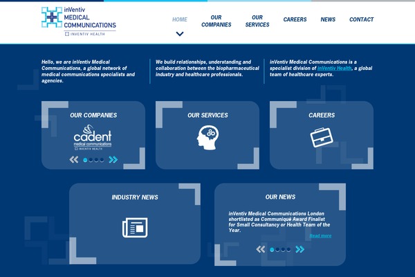 Imc theme site design template sample