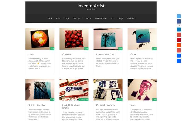 Theron Lite theme site design template sample