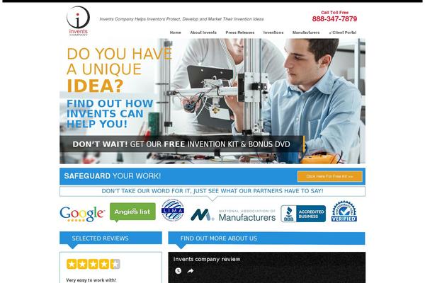 Toolbox theme site design template sample