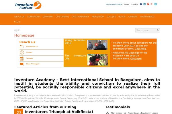 Zakra theme site design template sample