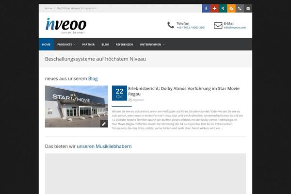 CoWorker theme site design template sample