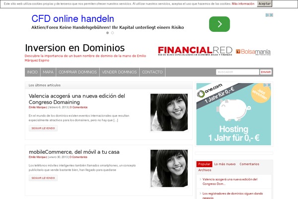 Financialred theme site design template sample