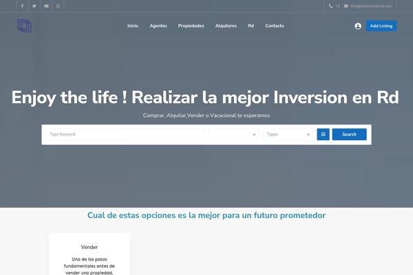 Site using Residence-gutenberg plugin