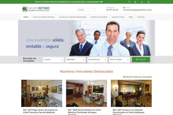 Realhomes Theme theme site design template sample