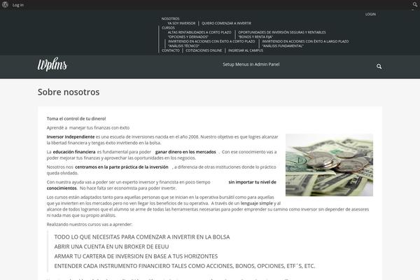 Site using BuddyPress plugin
