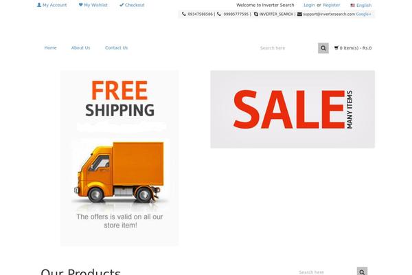 Venedor theme site design template sample
