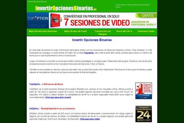 invertiropcionesbinarias.es site used Ob-2