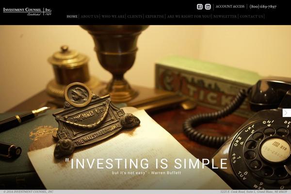 Final theme site design template sample