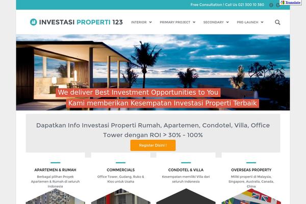 The Company theme site design template sample