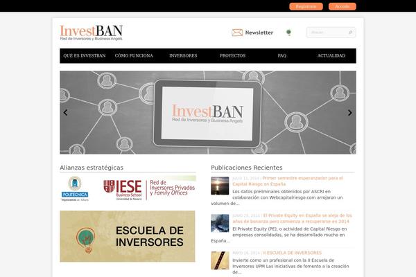 Evolution theme site design template sample