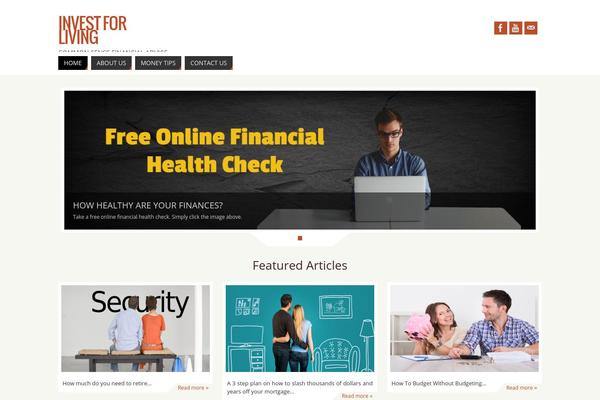 Parabola theme site design template sample