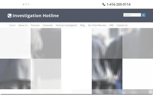 Hueman theme site design template sample