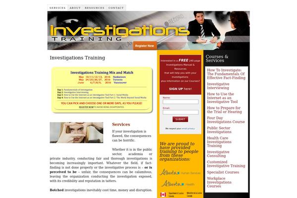 Thesis 1.8 theme site design template sample