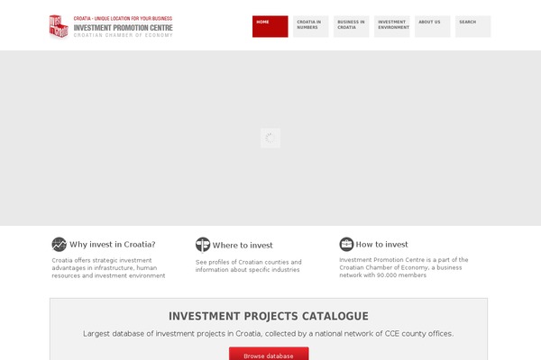 Invest theme site design template sample