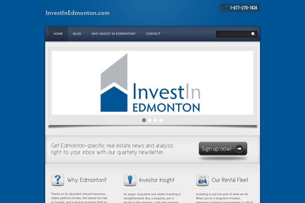 Neptune theme site design template sample