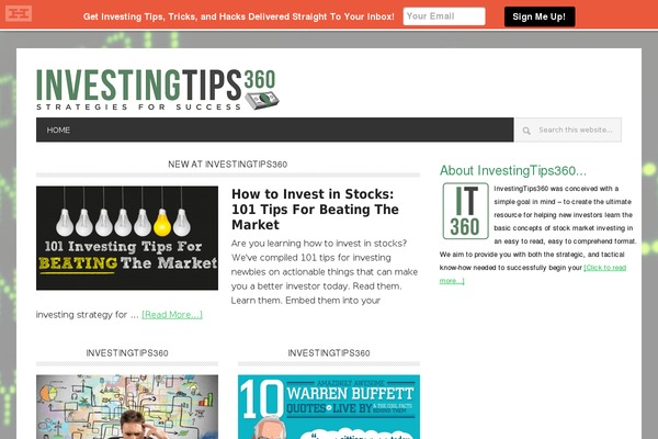 investingtips360.com site used Metro Pro