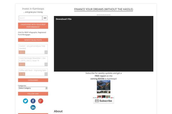 Tuesday theme site design template sample